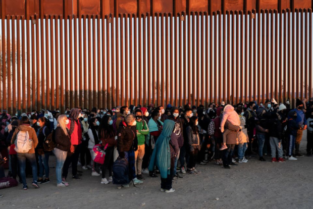 Migrants seeking asylum in the U.S.