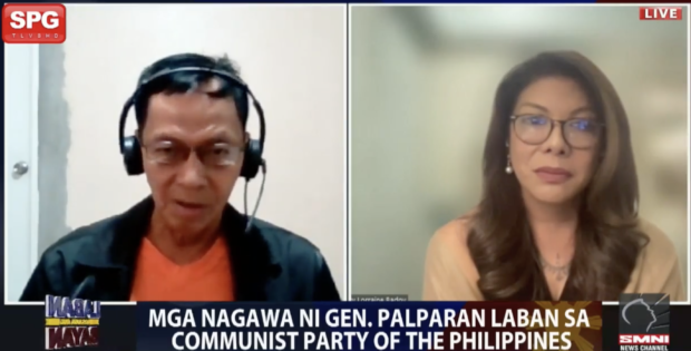 National Task Force to End Local Communist Armed Conflict (NTF-Elcac) spokesperson Lorraine Badoy has claimed that retired Army Maj. Gen. Jovito Palparan is a victim of “trumped-up charges” fueled by the "lies” of the New People’s Army (NPA).