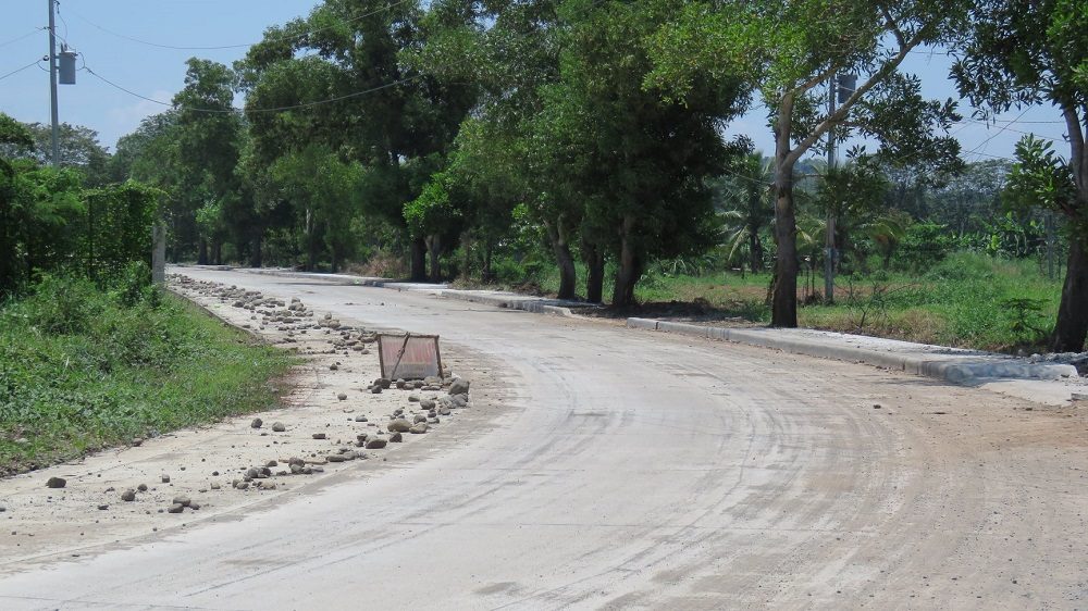 access road that will connect the towns of San Jose in Tarlac and Palauig in Zambales