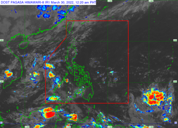 PAGASA WEATHER MAP. STORIES 