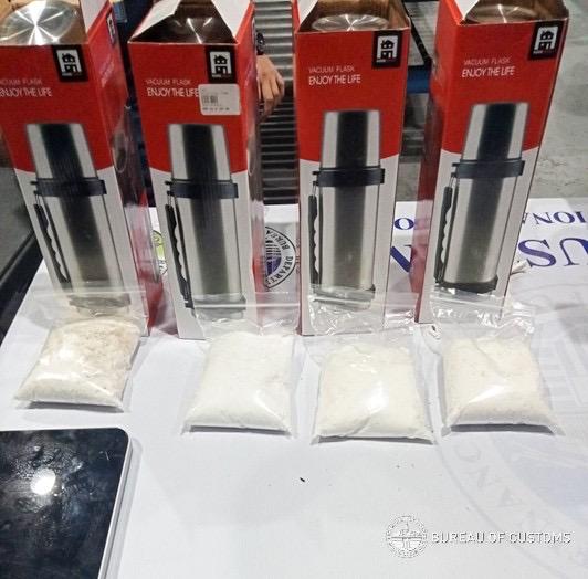 An estimated P6-million worth of crystal meth or shabu had been seized at the Port of Clark in Pampanga, the Bureau of Customs (BOC) reported Thursday.