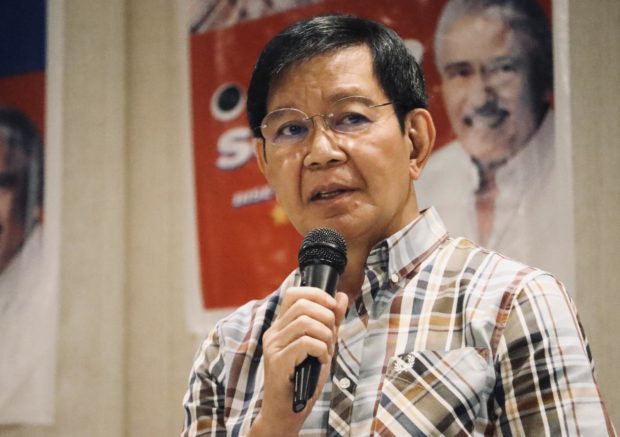 Lacson slams billionaires among party-list nominees: Time to amend law