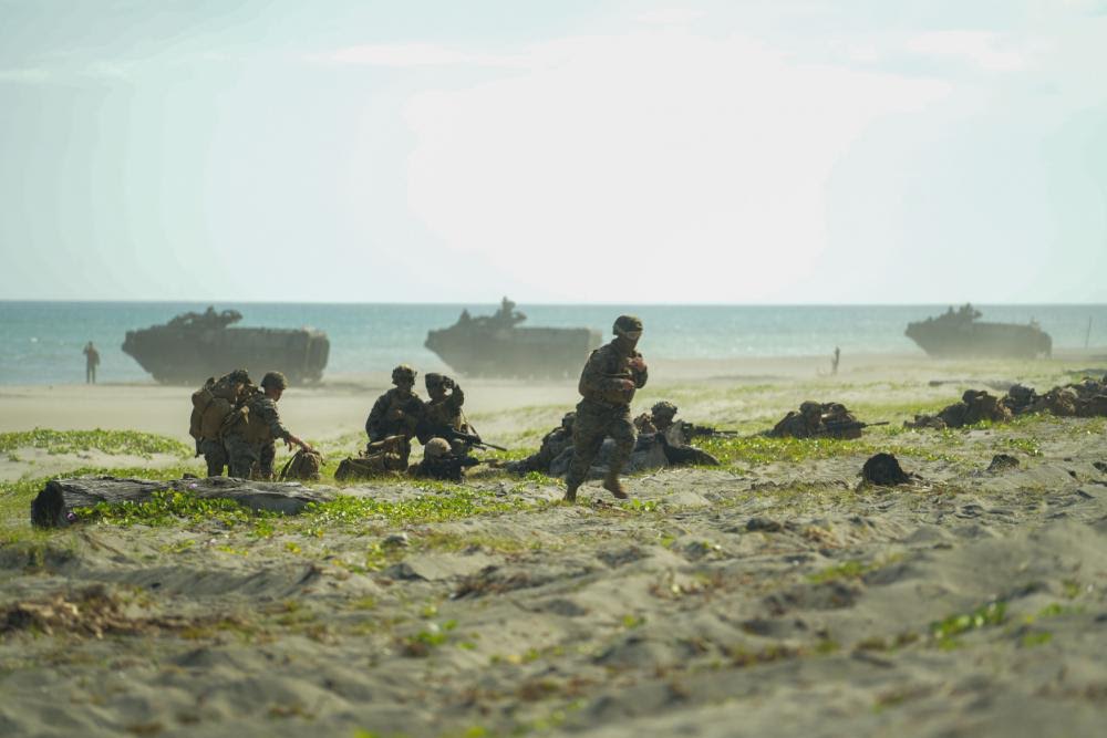 U.S. and Philippine Marines and sailors conduct a bilateral amphibious landing at Claveria, Cagayan. 