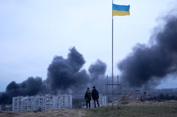 Ukraine says five ‘powerful’ missiles hit Lviv