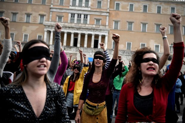 Greek women confront macho culture fueling femicides