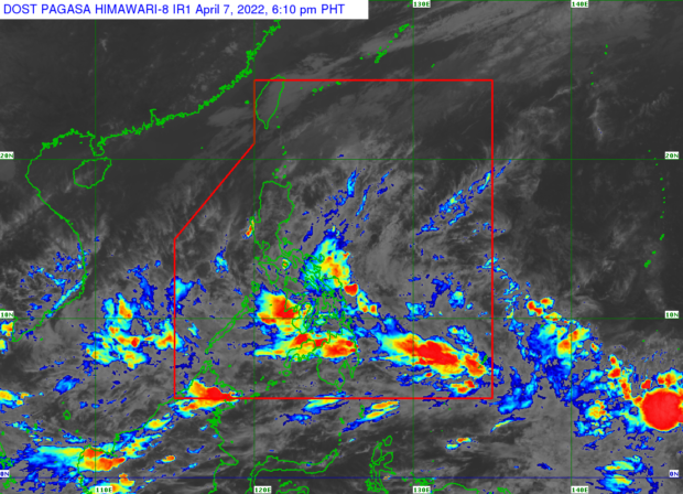 Rain will continue throughout most parts of the country on Friday due to the low pressure area (LPA) spotted near Surigao Del Sur, said the Philippine Atmospheric, Geophysical and Astronomical Services Administration (Pagasa).