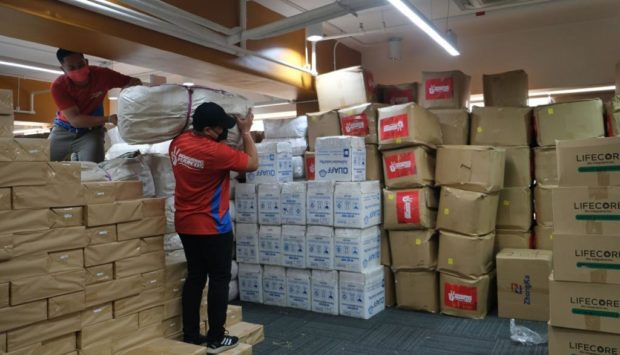 UniTeam readies relief goods for Agaton victims