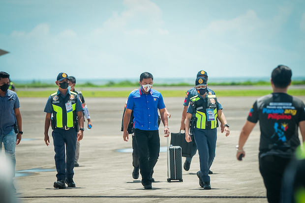 Manny Pacquiao arrives in Dipolog City