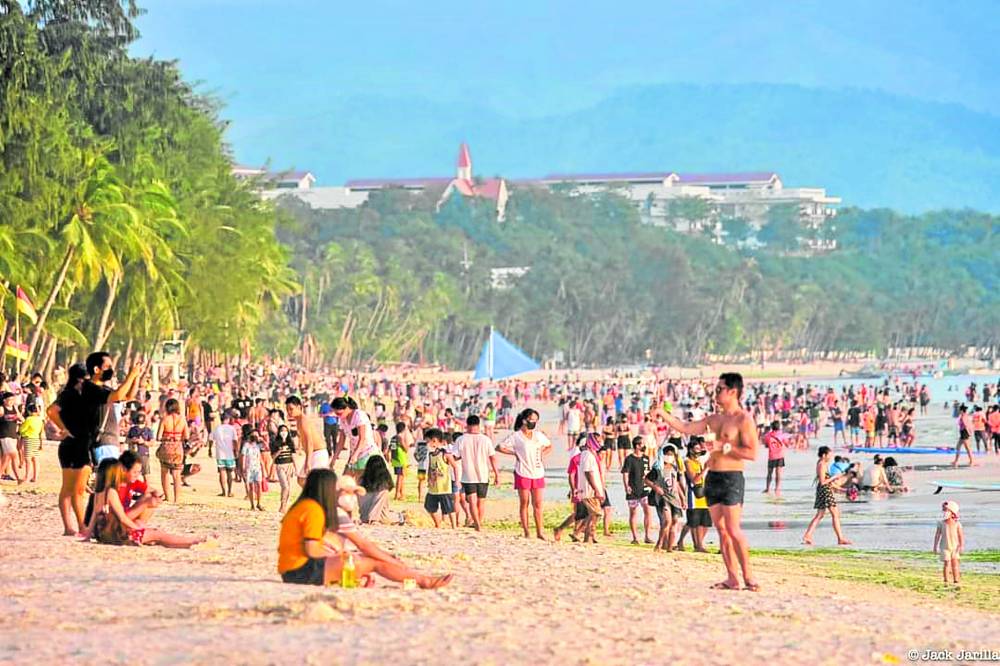 Boracay tourist arrivals reach record high in March Inquirer News