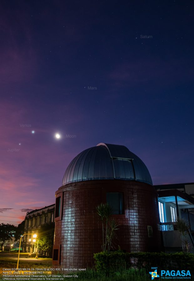 LOOK: Parade of four planets or syzygy of Jupiter, Venus, Mars, Saturn
