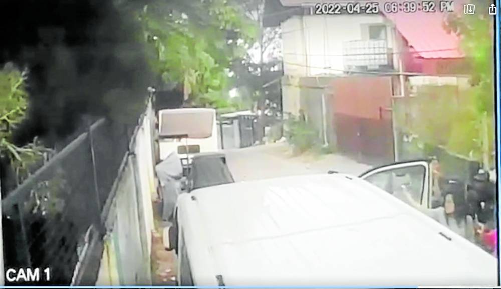 Security cam footage-Bataan