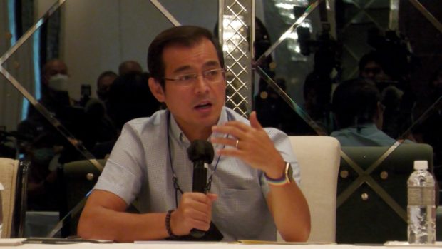 Manila Mayor Isko Moreno. STORY: Isko Moreno vows not to shut down media outlets if elected