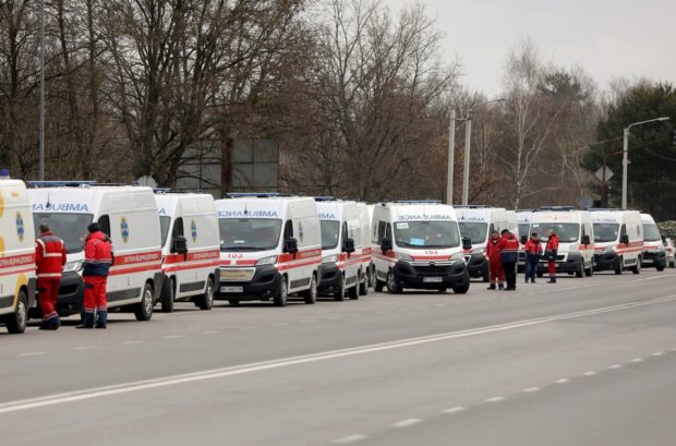 UK to send ambulances, medical aid to Ukraine