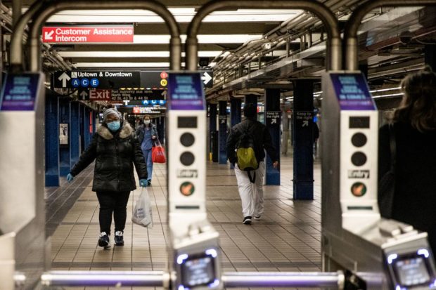 Man charged with pushing woman to death on New York subway unfit for trial