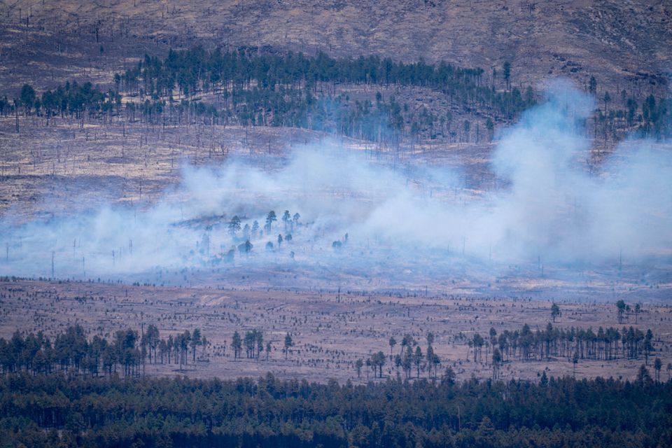 Thousands flee as Arizona wildfire almost triples in size Inquirer News