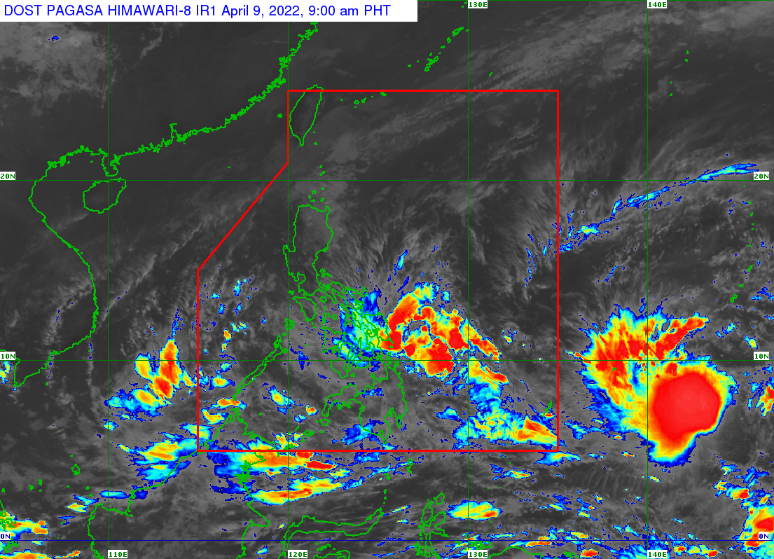 Signal No. 1 in 4 areas in Visayas, Mindanao as Tropical Depression Agaton looms