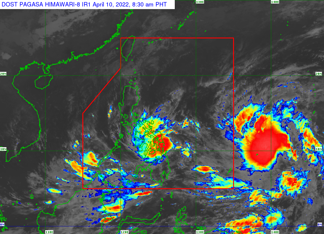 Signal No. 2 in parts of Samar, Dinagat Islands as 'Agaton' intensifies into storm