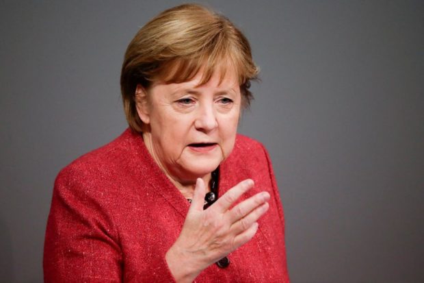 Former German chancellor Angela Merkel
