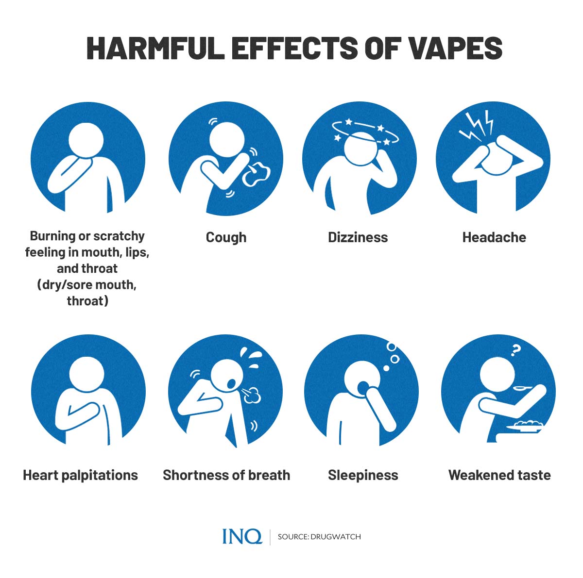harmful effects of vapes