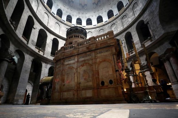 Church of the Holy Sepulcher's ancient altar rediscovered, researchers say