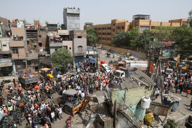 Indian court stays demolition of shops in sensitive area of New Delhi