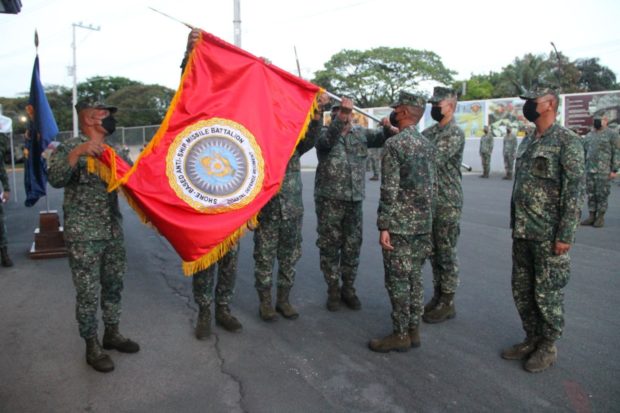 The Philippine Marine Corps activates a new battalion that will operate the upcoming BrahMos cruise missiles. /PMC