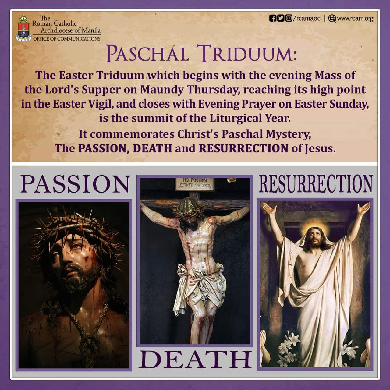 Easter Triduum: Celebrating the heart of Christian faith, life