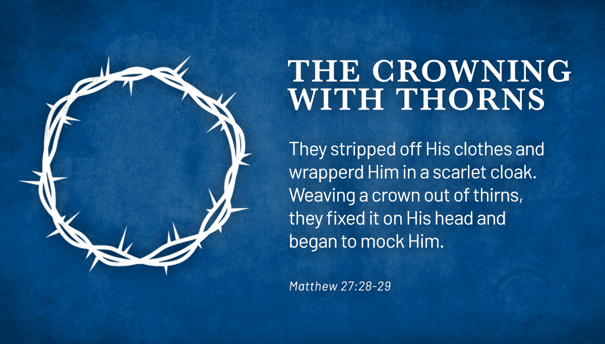 The crowning with thorns