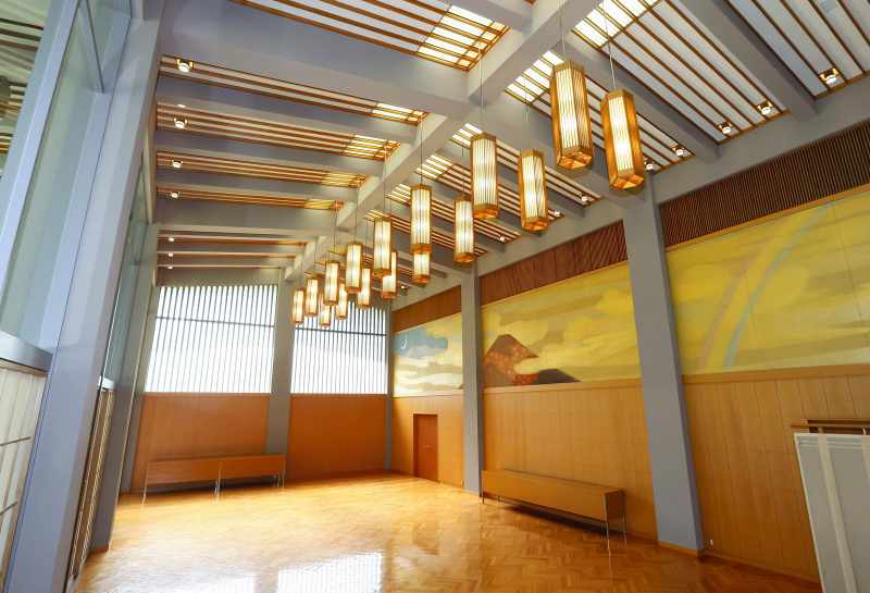 The interior of the renovated Sento Imperial Residence2