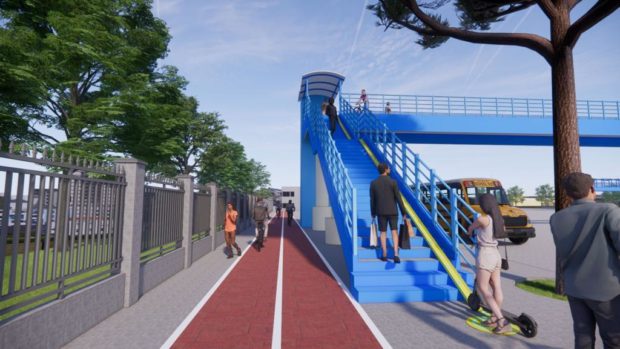 Bike ramps and well lit footbridges targetted for 100 percent completion