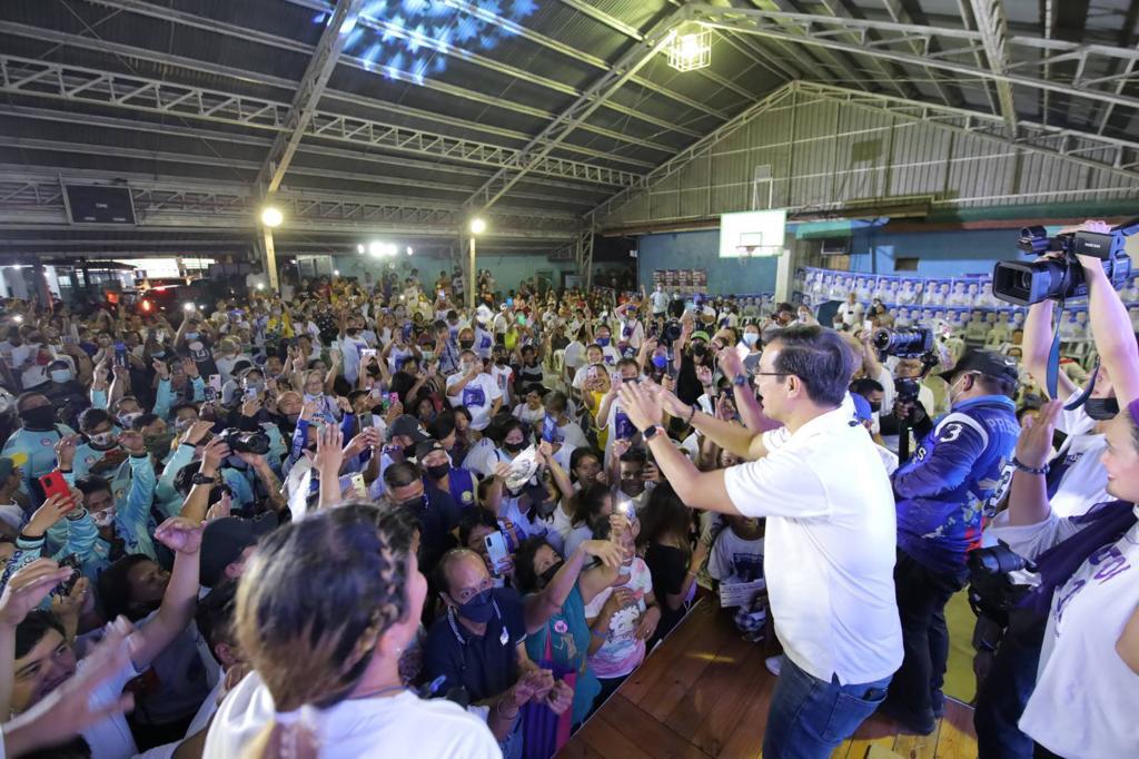 Isko Moreno in Teresa, Rizal supporters