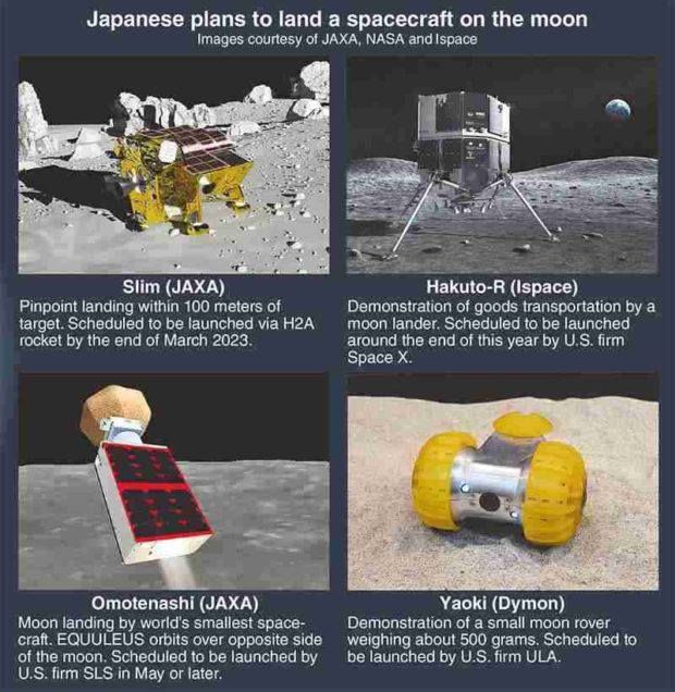 Japan counts down to 1st moon landing