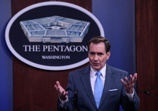 Emotional Pentagon spokesman slams Putin’s ‘depravity’