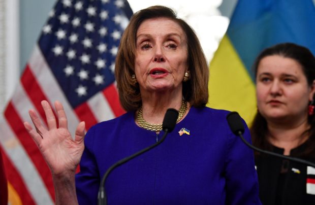 Nancy Pelosi meets Zelensky on unannounced visit to Kyiv—officials
