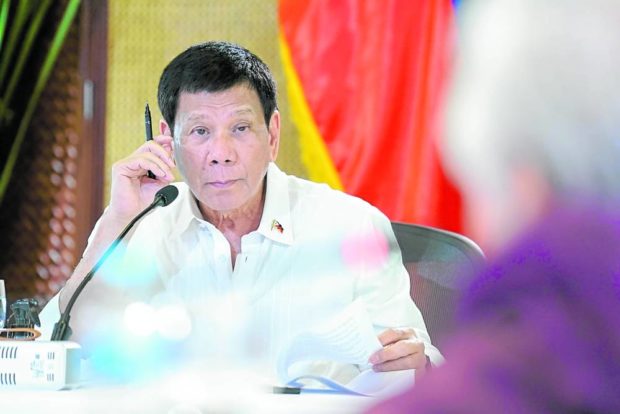 President Duterte —MALACAÑANG PHOTO