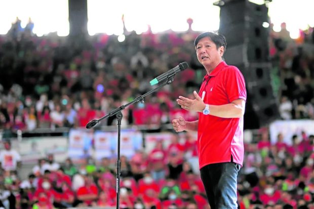 Ferdinand Marcos Jr. STORY; Marcos comeback bid shuns norms, recasts history
