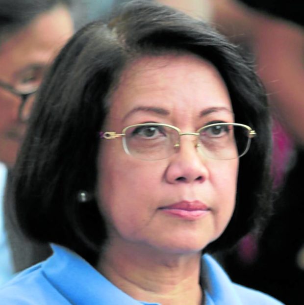 Maria Lourdes Sereno, former Supreme Court Chief Justice. STORY: Beware of strongman rule, says former CJ Sereno 