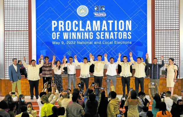 Proclamation of winning senatorial bets 2022. STORY: Supermajority, family ties shape new Senate