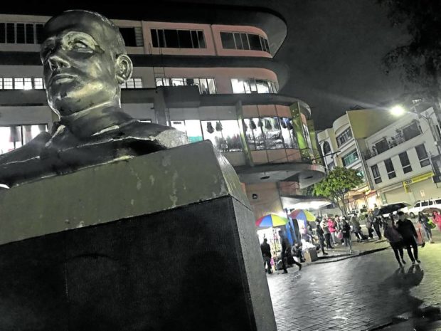 At the city's Malcolm Square stands the bust of Supreme Court Associate Justice George Malcolm. STORY: Baguio's gains, losses in modern charter