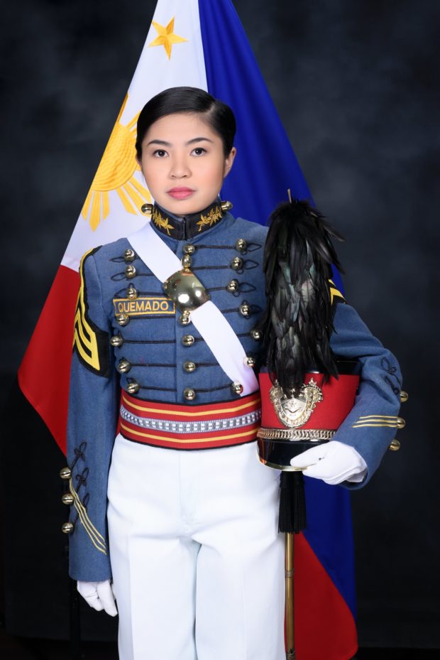 Cadet First Class Krystlenn Ivany Quemado, PMA "Bagsik Diwa" class valedictorian