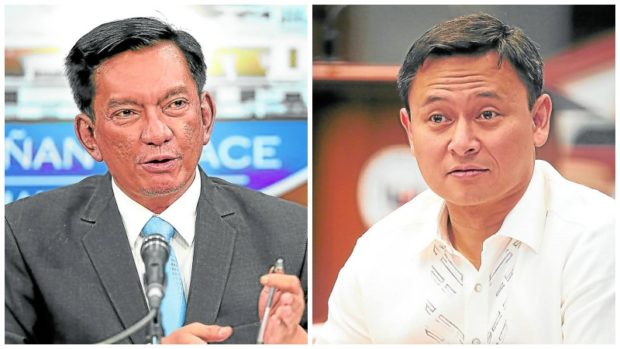 Rep. Joey Salceda and Sen. Juan Edgardo Angara. STORY: Lawmakers expect era of high inflation