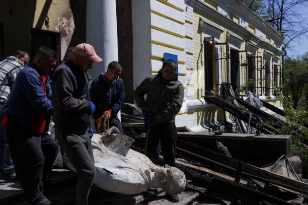 Ukraine’s Zelensky ‘speechless’ after shelling destroys museum dedicated to poet