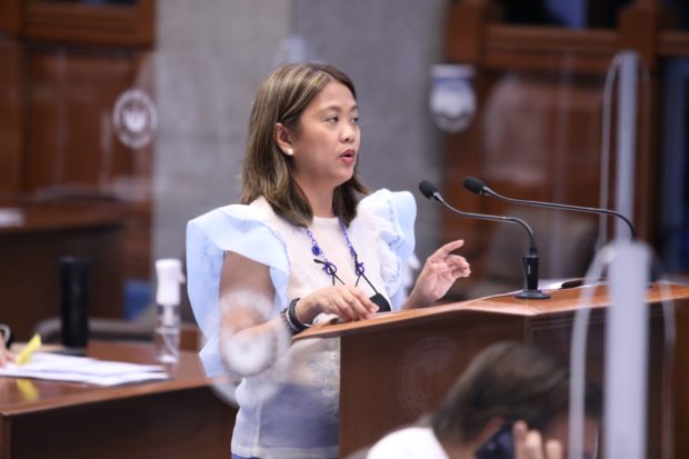 Photo of Senator Nancy Binay for story:Imaginary events can never be history, Binay says of ‘Maid in Malacañang’
