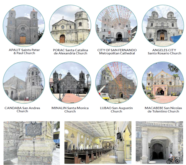 Pampanga churches. STORY: Pampanga churches rise from nature’s fury