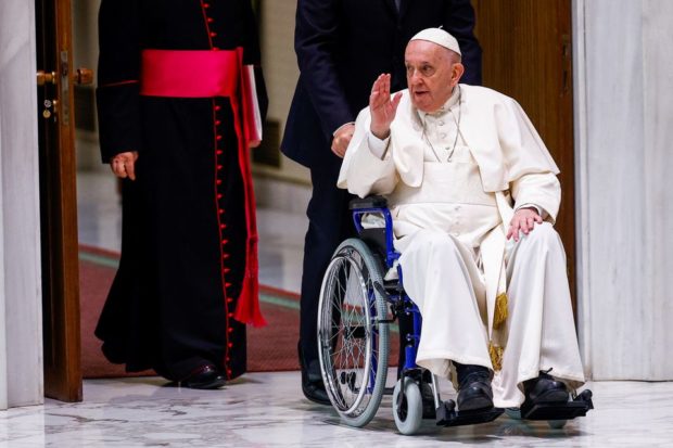 Health problems will not stop Pope Francis, cardinal says