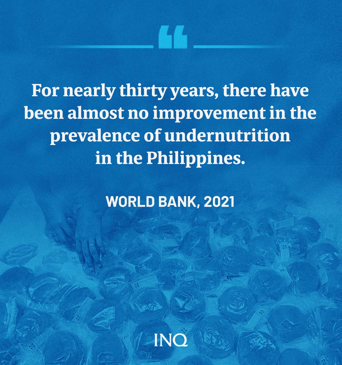 Undernutrition, malnutrition