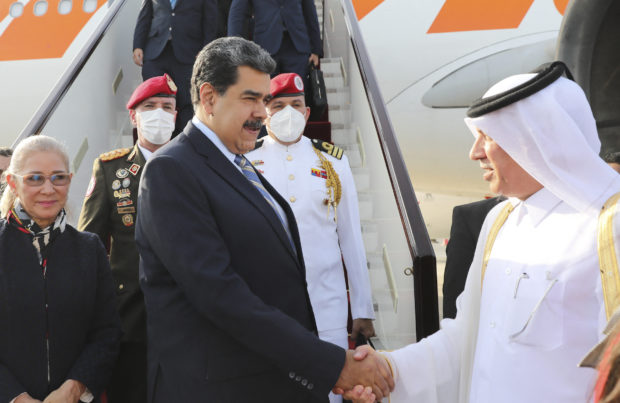 El presidente venezolano en Qatar para una visita no anunciada