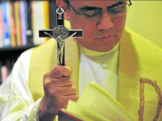 Jose Francisco Syquia. STORY: PH lead exorcist receives 10 suspected cases a day