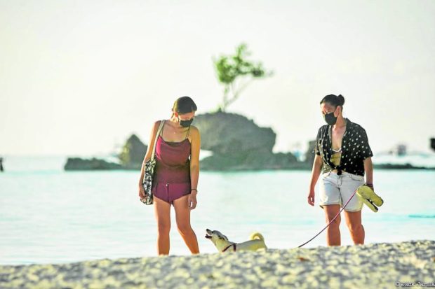 Tourist arrivals in Boracay continued to increase this month especially with the resumption of international direct flights catering to leisure travelers bound for the resort island in Malay, Aklan.