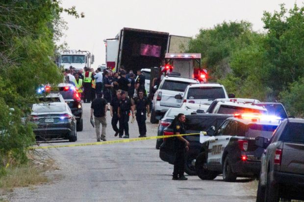 At least 40 people found dead in truck in San Antonio—source